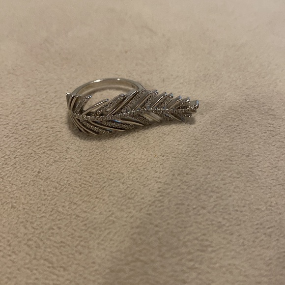 Sterling Silver Feather Ring - Picture 3 of 3